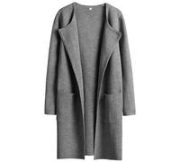 RePaLy Lapel Classy Coatigan,Appehinglaus Coatigan for Women,Appehinglaus Coatigan,Winter Long Sleeve Lapel Cardigan Knit Classy Coats