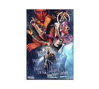 Repaly Linkin Park Poster Retro Poster 5 Canvas Poster Wall Art Decor Print Picture Paintings for Living Room Bedroom Decoration Unframe-style 16x24inch(40x60cm)