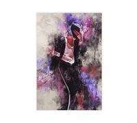Repaly Michael Jackson Classic Action Poster Canvas Poster Wall Art Decor Print Picture Paintings for Living Room Bedroom Decoration Unframe-style 12x18inch(30x45cm)