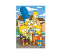 Repaly The Simpsons Character Poster Anime Poster Canvas Poster Bedroom Decor Sports Landscape Office Room Decor Gift Unframe-style 08x12inch(20x30cm)