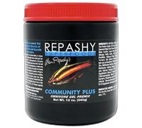 Repashy Community Plus - Premium Complete Meal Replacement Gel Fish Food for Tropical Freshwater Community Fish, 340g