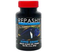 Repashy Super Green - Complete Gel Fish Food for Herbivorous and Algae-Grazing Species Including Plecos, Mbuna, and Tropicals, 85g