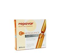 Repavar Metaglycan Revitalizing Flash Extreme 5 Ampoules with 5.5% Pure Vitamin C - Immediate Flash Ampoules,transparent,156702