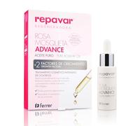 Repavar - Pure Rose Hip Oil - With 2 Growth Factors - Intensive Cosmetic Treatment with Double Reparative Power - Dropper Format - 15 ml