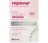 Repavar - Pure Rose Hip Oil - With 2 Growth Factors - Intensive Cosmetic Treatment with Double Reparative Power - Dropper Format - 15 ml