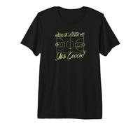 Repeat After Me Yes Coach Basketball Court Graphic Premium T-Shirt