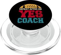 Repeat After Me Yes Coach PopSockets PopGrip for MagSafe