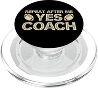 Repeat After Me Yes Coach PopSockets PopGrip for MagSafe