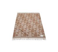Repeat Logo Rug Light Taupe/Caramel Brown