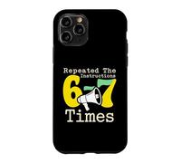 Repeated The Instructions AI Developer Case for iPhone 11 Pro