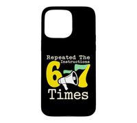 Repeated The Instructions AI Developer Case for iPhone 15 Pro Max