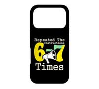 Repeated The Instructions AI Developer Case for iPhone 17 Pro