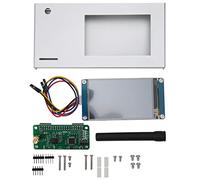 Repeater Board Module with Silver Metal Shell 3.2 Inch Screen High Precision Engraving Aluminum Alloy Electronic Component Set for Signal Amplification and Data Display