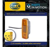 Repeater Lamp Smount Amb Lh 2BM002847-011 Hella 11025162 150300400 6398020 New