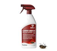 REPELEM Carpet Beetle Killer - Large 1L Instant Action Beetle Spray, Low Toxicity Carpet Treatment, Kills Carpet Bugs at all life stages, Professional Strength Insecticide Carpet Spray