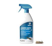 REPELEM Carpet Moth Killer Spray - Large 1L Instant Action Moth Killer & Moth Repellent, Kills Moths at All Life Stages, Non-Staining Professional Strength Carpet Insect Killer, 3 Months Protection