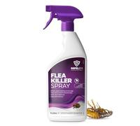 REPELEM Flea Sprays for The Home - Professional Strength, Household Spray, Killer for Home, Kills Fleas, Larvae & Eggs (1L Flea Spray)