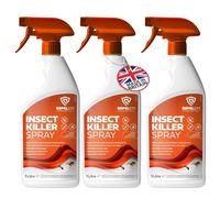 REPELEM Insect Killer Spray - Professional Strength Flying & Crawling Insect Treatment For The Home, Effectively Targets Flies, Ants, Spiders, Woodlice, Silverfish, Ticks, Wasps & Dust Mites, Large 3L