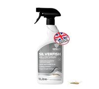 REPELEM Silverfish Killer Spray - Rapid Action Treatment, Low Toxicity, Non-Staining Silverfish Spray, Approved for Home Use, Halts Reproduction & Prevents Reinfestation, Silverfish Repellent - 1L