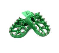 REPELKY Foot Pegs For Suzuki For RM65 For RM100 KX For RM 65 80 85 100 Motorcycle CNC Foot Pegs Footpeg Pedal FootRest Footrest (Color : GREEN)