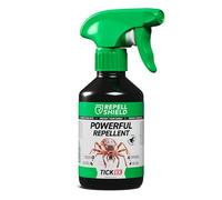 RepellShield Tick Repellent Spray for Humans - Natural, Non-Staining & Eco Pest Control for Bedrooms, Carpets & Furniture, Effective Against Ticks, Fleas & Insects, Made in Germany, 250ml
