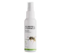RepellShield Wasp Repellent Spray - Natural Geraniol Oil, Pet-Safe, Non-Toxic, High Efficiency Pest Control for Homes, Lemon Scented, Versatile Indoors & Outdoors - Eco-Friendly Eradication, 100ml