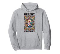 Repent And Believe! Bible Verses, Repentance Pullover Hoodie