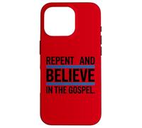 Repent and Believe in the Gospel Christian Case for iPhone 16 Pro