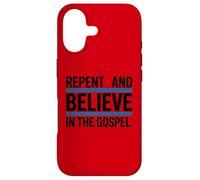 Repent and Believe in the Gospel Christian Case for iPhone 17