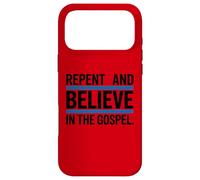 Repent and Believe in the Gospel Christian Case for iPhone 17 Pro Max