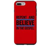 Repent and Believe in the Gospel Christian Case for iPhone 7 Plus/8 Plus