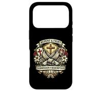 Repent And Fight submit Jesus and Jiu Jitsu Neo Trad Style Case for iPhone 17 Pro