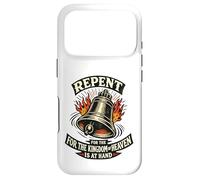 Repent For The Kingdom Of Heaven Is At Hand Cool Bell Lover Case for iPhone 17 Pro