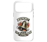 Repent For The Kingdom Of Heaven Is At Hand Cool Bell Lover Case for iPhone 17 Pro Max