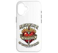 Repent For The Kingdom Of Heaven Is At Hand Cool Christian Case for iPhone 16