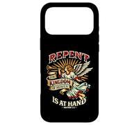 Repent For The Kingdom Of Heaven Is At Hand Cool Christian Case for iPhone 17 Pro Max