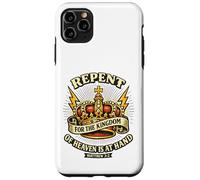 Repent For The Kingdom Of Heaven Is At Hand Cool Crown Case for iPhone 11 Pro Max