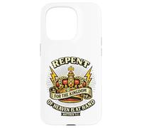 Repent For The Kingdom Of Heaven Is At Hand Cool Crown Case for iPhone 15 Pro