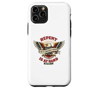 Repent For The Kingdom Of Heaven Is At Hand Cool Eagle Lover Case for iPhone 11 Pro