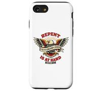 Repent For The Kingdom Of Heaven Is At Hand Cool Eagle Lover Case for iPhone SE (2020) / 7/8