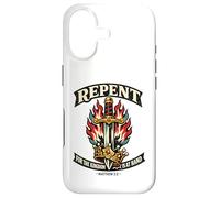 Repent For The Kingdom Of Heaven Is At Hand Cool Sword Case for iPhone 17