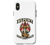 Repent For The Kingdom Of Heaven Is At Hand Cool Sword Case for iPhone X/XS