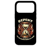 Repent For The Kingdom Of Heaven Is At Hand Hourglass Trad Case for iPhone 17 Pro Max