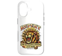 Repent For The Kingdom Of Heaven Is At Hand Lion Christian Case for iPhone 17