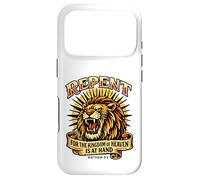Repent For The Kingdom Of Heaven Is At Hand Lion Christian Case for iPhone 17 Pro