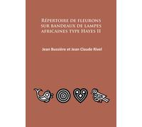 Repertoire de fleurons sur bandeaux de lampes africaines type Hayes II