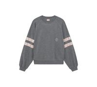 Repetto satin-stripe crew-neck sweatshirt - Grey S