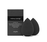 rephr® Makeup Sponge, Makeup Blender for Beauty Products including Liquid Foundation and Concealer, Professional Flawless Streak-Free Finish, Cruelty Free, Vegan, Latex Free, 2 count