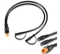 Replace 010-12234-05 Transducer Sensor Adapter Y-Cable12-Pin to Dual 4-Pin for Garmin Striker 7sv/9sv, as Well as for Striker Vivid 7sv/9sv, Works with echoMAP 72sv, 73sv, 74sv, 93sv, 94sv