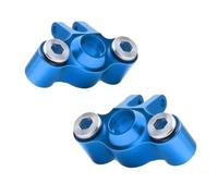 Replace 7034 Alloy Front Rear Axle Carriers Knuckle Arm for RC Car 1/16 for Tr-axxas Mini E-Revo 71054 71076 Slash 70054 Summit 72054(Blue-2Pcs)